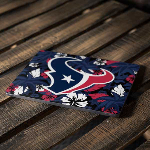 NFL Houston Texans Tropical Print Apple MacBook Air Skin