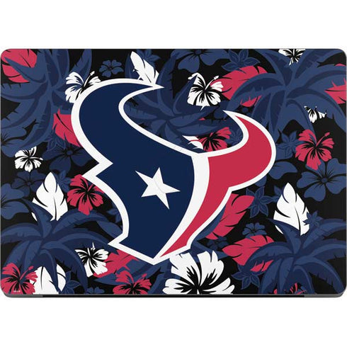NFL Houston Texans Tropical Print Apple MacBook Pro 14-inch Skin