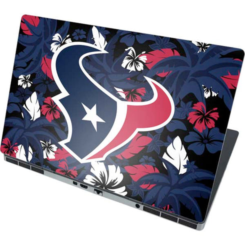 NFL Houston Texans Tropical Print Dell Precision Skin