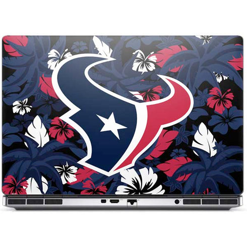 NFL Houston Texans Tropical Print Dell Precision Skin