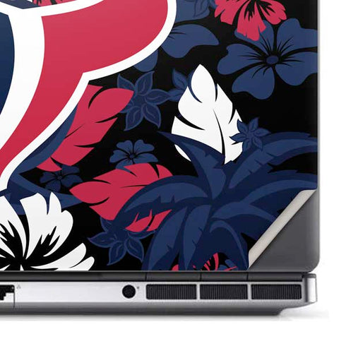 NFL Houston Texans Tropical Print Dell Precision Skin