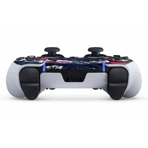 NFL Houston Texans Tropical Print PS5 DualSense Edge Pro Controller Skin