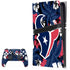 NFL Houston Texans Tropical Print PS5 Pro Bundle Skin