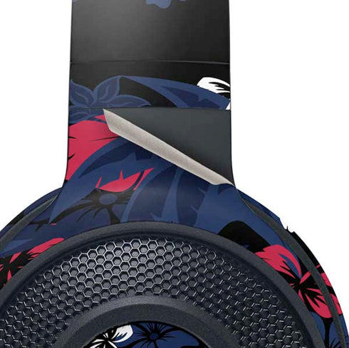 NFL Houston Texans Tropical Print Razer Kraken X Skin