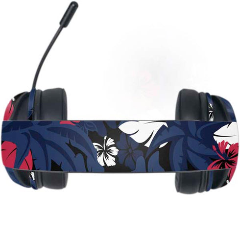 NFL Houston Texans Tropical Print Razer Kraken X Skin
