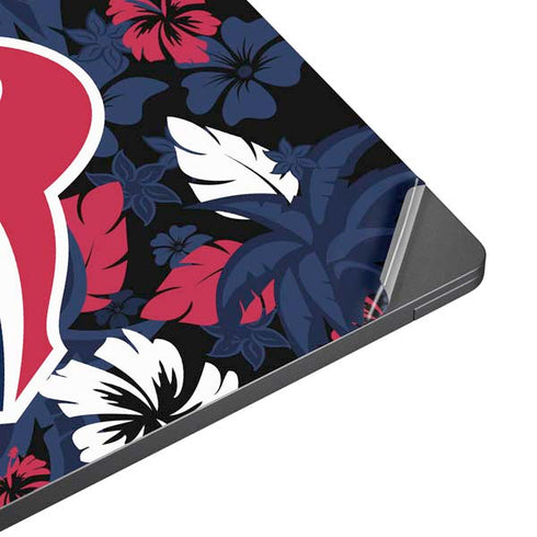 NFL Houston Texans Tropical Print Surface Laptop 7 15in Skin