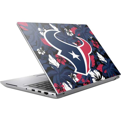 NFL Houston Texans Tropical Print HP ZBook Fury 16 G10 Skin