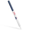 NFL Houston Texans White Striped Apple Pencil (2nd Gen 2019) Skin