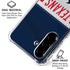 NFL Houston Texans White Striped Galaxy A36 5G Clear Case