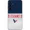 NFL Houston Texans White Striped Galaxy A36 5G Skin