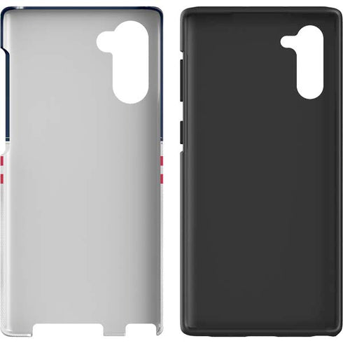 NFL Houston Texans White Striped Galaxy Note 10 Pro Case