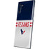 NFL Houston Texans White Striped Galaxy Note 10 Skin