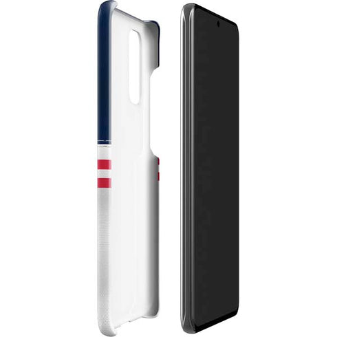 NFL Houston Texans White Striped Galaxy S20 Lite Case