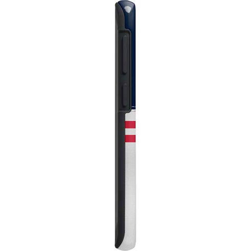 NFL Houston Texans White Striped Galaxy S20 Pro Case