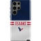NFL Houston Texans White Striped Galaxy S23 Ultra Pro Case