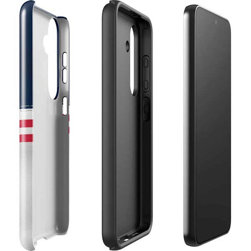 NFL Houston Texans White Striped Galaxy S25 Impact Case
