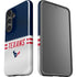 NFL Houston Texans White Striped Galaxy S25 Impact Case