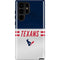 NFL Houston Texans White Striped Galaxy S25 Ultra Impact Case