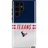 NFL Houston Texans White Striped Galaxy S25 Ultra Impact Case