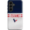 NFL Houston Texans White Striped Galaxy S26 Plus Impact Case