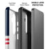 NFL Houston Texans White Striped Galaxy S26 Plus Impact Case