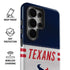 NFL Houston Texans White Striped Galaxy S26 Ultra Impact Case