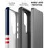 NFL Houston Texans White Striped Galaxy S26 Ultra Impact Case