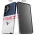 NFL Houston Texans White Striped Galaxy S26 Ultra Impact Case