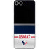 NFL Houston Texans White Striped Galaxy Z Flip6 Skin