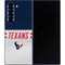 NFL Houston Texans White Striped Galaxy Z Fold6 Skin