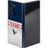 NFL Houston Texans White Striped Galaxy Z Fold6 Skin