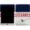 NFL Houston Texans White Striped iPad Skins