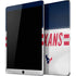 NFL Houston Texans White Striped iPad Skins