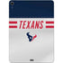 NFL Houston Texans White Striped Apple iPad Air Skin