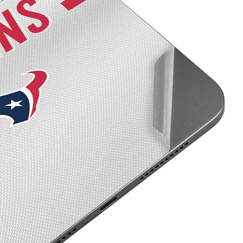 NFL Houston Texans White Striped Apple iPad Mini Skin