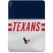 NFL Houston Texans White Striped Apple iPad Pro Skin