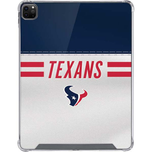 NFL Houston Texans White Striped iPad Cases