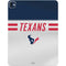 NFL Houston Texans White Striped iPad Pro 13in M4 (2024) Skin