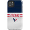 NFL Houston Texans White Striped iPhone Cases