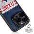 NFL Houston Texans White Striped iPhone 14 Pro Kickstand Case