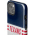 NFL Houston Texans White Striped iPhone 15 Impact Case