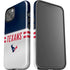 NFL Houston Texans White Striped iPhone 15 Impact Case