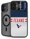 NFL Houston Texans White Striped iPhone 16 Plus Kickstand Case