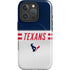 NFL Houston Texans White Striped iPhone 16 Pro Magsafe Impact Case
