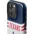 NFL Houston Texans White Striped iPhone 16 Pro Max Impact Case