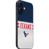 NFL Houston Texans White Striped iPhone 16 Skin