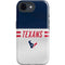 NFL Houston Texans White Striped iPhone 16e Impact Case