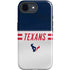 NFL Houston Texans White Striped iPhone 16e Impact Case