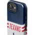 NFL Houston Texans White Striped iPhone 16e Impact Case