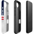 NFL Houston Texans White Striped iPhone 16e Impact Case
